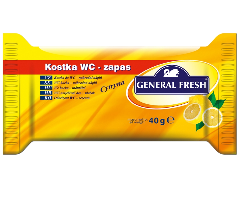 Dezodor WC náhrada 40g citrón